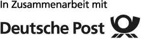 In Zusammenarbeit mit Deutsche Post logo